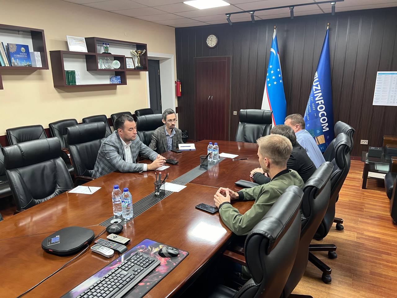 The domain administration of .UZ held productive negotiations with the Billur COM company