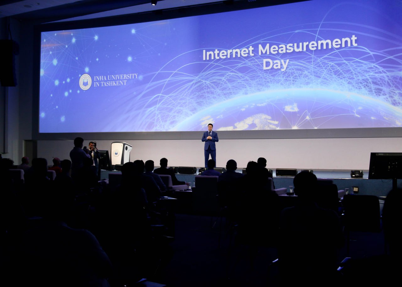 The "Internet Measurement Day" at Inha University in Tashkent